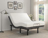Clara Queen Adjustable Bed Base Grey and Black - LATIN HOME FURNITURE - (POMONA,CA)