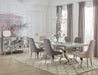 Antoine Upholstered Demi Arm Dining Side Chairs (Set of 2) - LATIN HOME FURNITURE - (POMONA,CA)