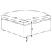 Hobson Ottoman - LATIN HOME FURNITURE - (POMONA,CA)