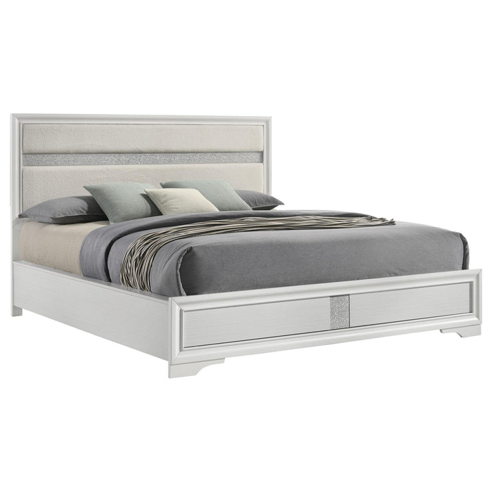 Miranda Panel Bed - LATIN HOME FURNITURE - (POMONA,CA)