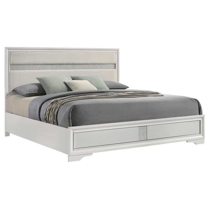 Miranda Panel Bed - LATIN HOME FURNITURE - (POMONA,CA)