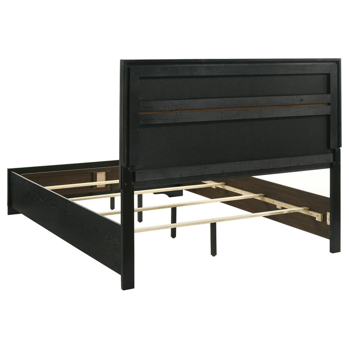 Miranda Panel Bed - LATIN HOME FURNITURE - (POMONA,CA)