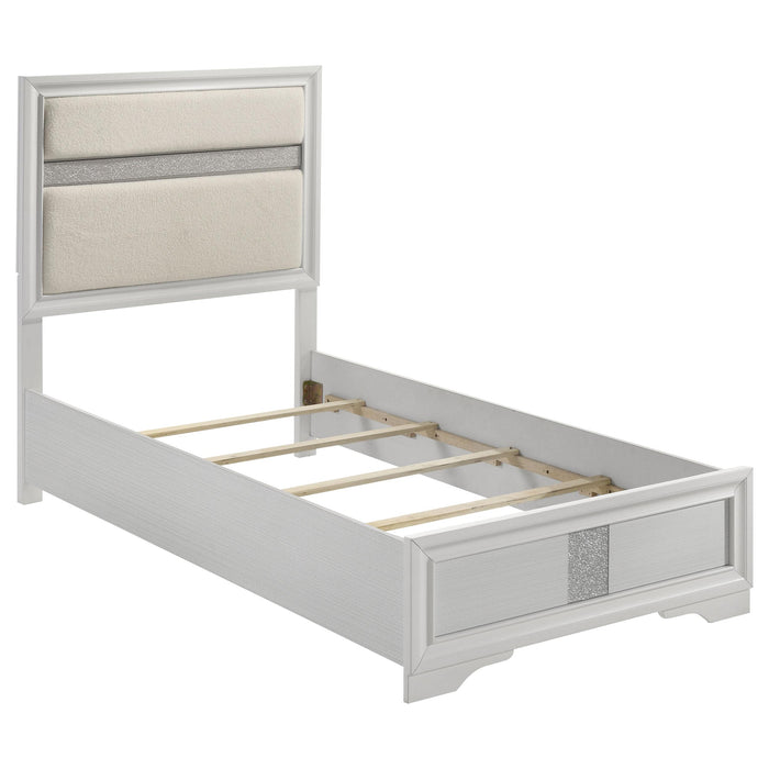 Miranda Panel Bed - LATIN HOME FURNITURE - (POMONA,CA)