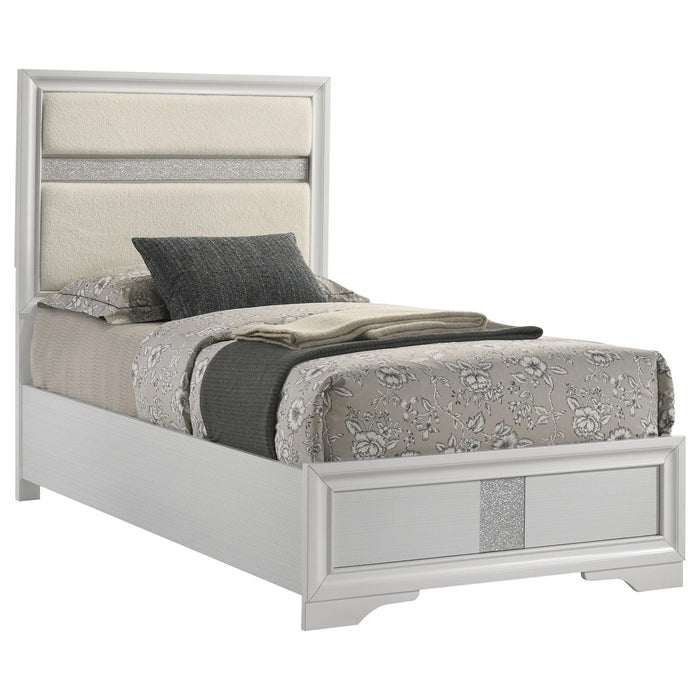 Miranda Panel Bed - LATIN HOME FURNITURE - (POMONA,CA)