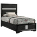 Miranda Panel Bed - LATIN HOME FURNITURE - (POMONA,CA)