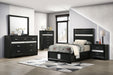 Miranda Panel Bed - LATIN HOME FURNITURE - (POMONA,CA)