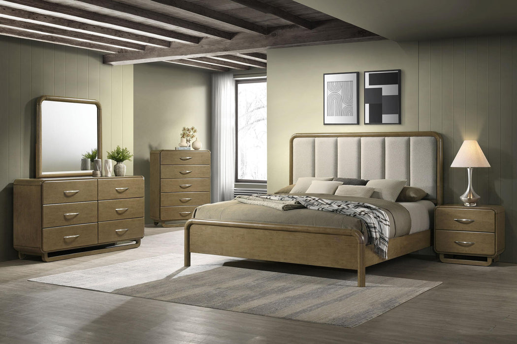 Amsbury Panel Bed - LATIN HOME FURNITURE - (POMONA,CA)