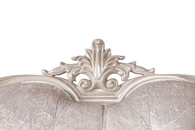 Acapulco White & Espresso Sofa - LATIN HOME FURNITURE - (POMONA,CA)