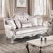 Acapulco White & Espresso Sofa - LATIN HOME FURNITURE - (POMONA,CA)
