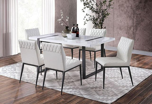 ALESSIA Dining Table - LATIN HOME FURNITURE - (POMONA,CA)