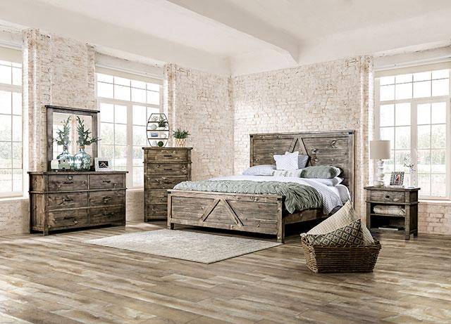 Woodburn Mirror - LATIN HOME FURNITURE - (POMONA,CA)