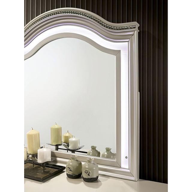 ALLIE Dresser Beige & Rose Gold - LATIN HOME FURNITURE - (POMONA,CA)