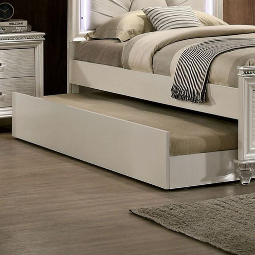 ALLIE Trundle Beige & Rose Gold - LATIN HOME FURNITURE - (POMONA,CA)