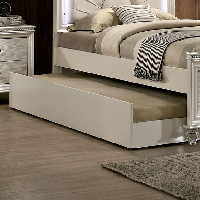 ALLIE Trundle Beige & Rose Gold - LATIN HOME FURNITURE - (POMONA,CA)