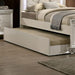 ALLIE Trundle Beige & Rose Gold - LATIN HOME FURNITURE - (POMONA,CA)