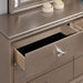 ALLIE Dresser Beige & Rose Gold - LATIN HOME FURNITURE - (POMONA,CA)