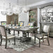 Alpena Gray Dining Table - LATIN HOME FURNITURE - (POMONA,CA)