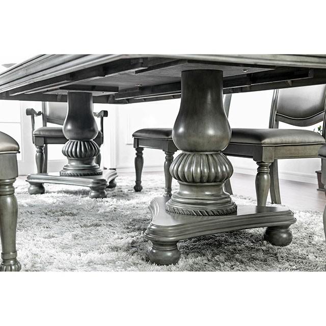 Alpena Gray Dining Table - LATIN HOME FURNITURE - (POMONA,CA)