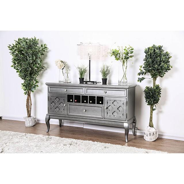 Amina Gray Server - LATIN HOME FURNITURE - (POMONA,CA)