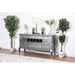 Amina Gray Server - LATIN HOME FURNITURE - (POMONA,CA)