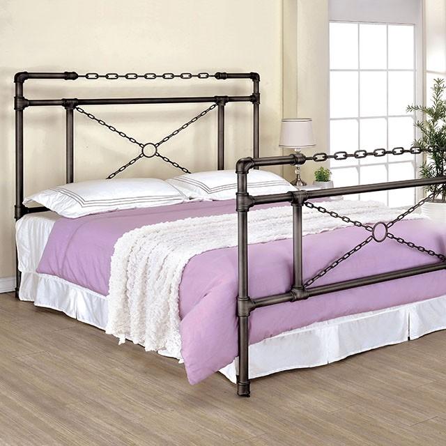 Anastasia Cal.King Bed - LATIN HOME FURNITURE - (POMONA,CA)