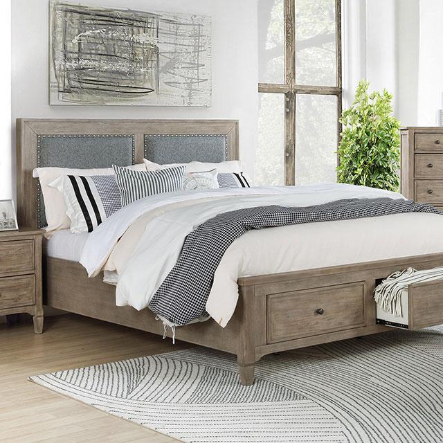 ANNEKE Cal.King Bed - LATIN HOME FURNITURE - (POMONA,CA)