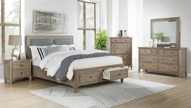 ANNEKE Cal.King Bed - LATIN HOME FURNITURE - (POMONA,CA)
