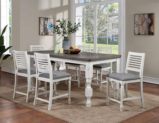 Calabria 7 Pc Counter Ht Table Set - LATIN HOME FURNITURE - (POMONA,CA)