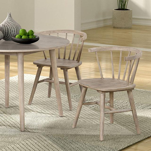 Yate Round Dining Table - LATIN HOME FURNITURE - (POMONA,CA)