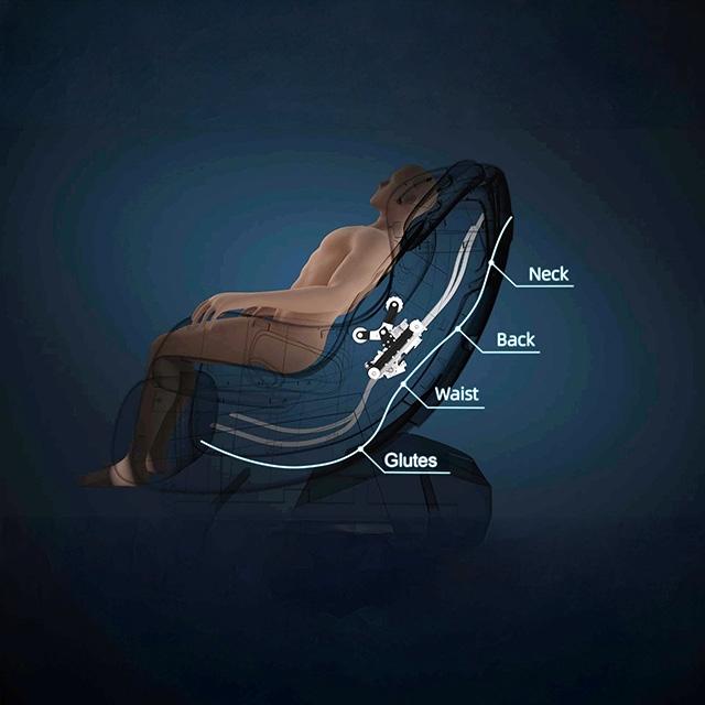 Calmridge Massage Chair - LATIN HOME FURNITURE - (POMONA,CA)