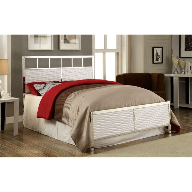 Calvin Cal.King, E.King, Full, & Queen Bed - LATIN HOME FURNITURE - (POMONA,CA)