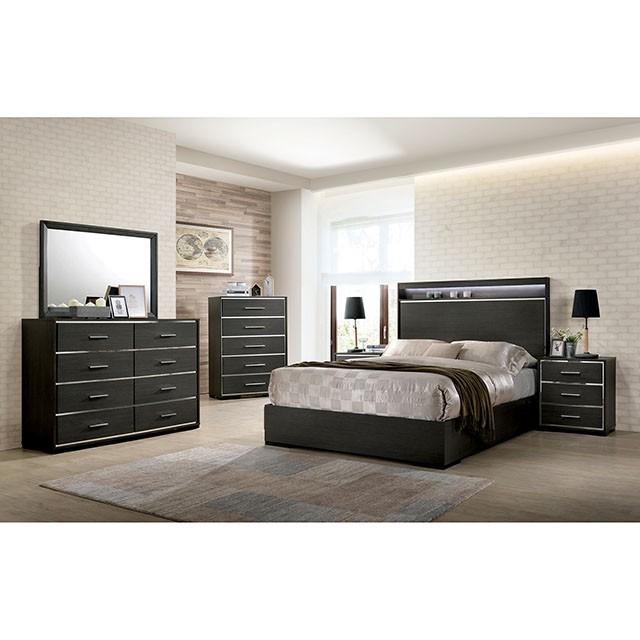 Camryn Warm Gray Chest - LATIN HOME FURNITURE - (POMONA,CA)