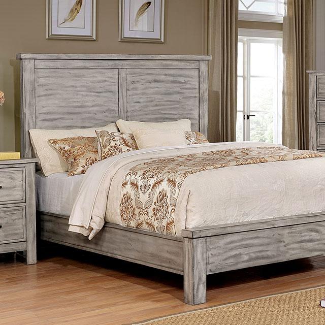 Canopus E.King Bed - LATIN HOME FURNITURE - (POMONA,CA)