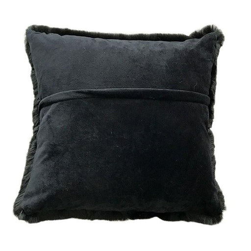 Caparica Black 20" X 20" Pillow, Black - LATIN HOME FURNITURE - (POMONA,CA)