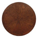 Carlisle Brown Cherry Round Dining Table - LATIN HOME FURNITURE - (POMONA,CA)