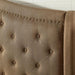 Carly Cal.King, E.King, Full, & Queen Bed Grey & Brown - LATIN HOME FURNITURE - (POMONA,CA)