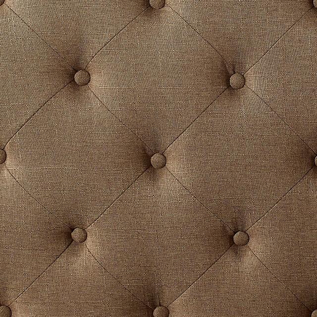 Carly Cal.King, E.King, Full, & Queen Bed Grey & Brown - LATIN HOME FURNITURE - (POMONA,CA)