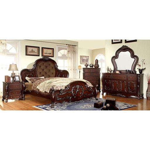 Castlewood Queen Bed - LATIN HOME FURNITURE - (POMONA,CA)