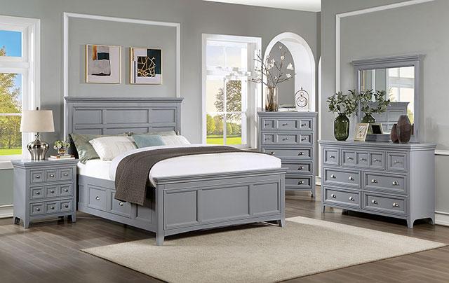 CASTLILE Chest, Gray - LATIN HOME FURNITURE - (POMONA,CA)