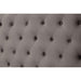 Cayla Cal.King, E.King, & Queen Bed Silver & Grey - LATIN HOME FURNITURE - (POMONA,CA)
