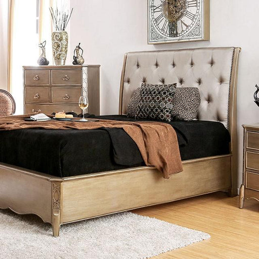 Celine E.King Bed - LATIN HOME FURNITURE - (POMONA,CA)