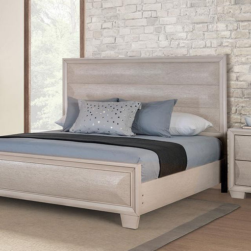 Hinwitz E.King & Queen Bed - LATIN HOME FURNITURE - (POMONA,CA)