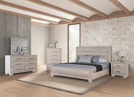 Hinwitz E.King & Queen Bed - LATIN HOME FURNITURE - (POMONA,CA)