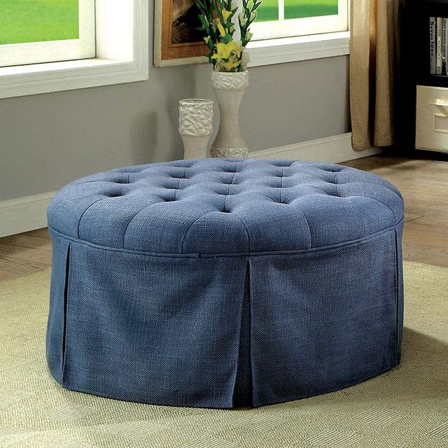 Claes Round Ottoman