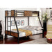CLAPTON Black Twin/Full Bunk Bed - LATIN HOME FURNITURE - (POMONA,CA)