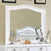 Ariston Mirror White, Silver, & Black - LATIN HOME FURNITURE - (POMONA,CA)