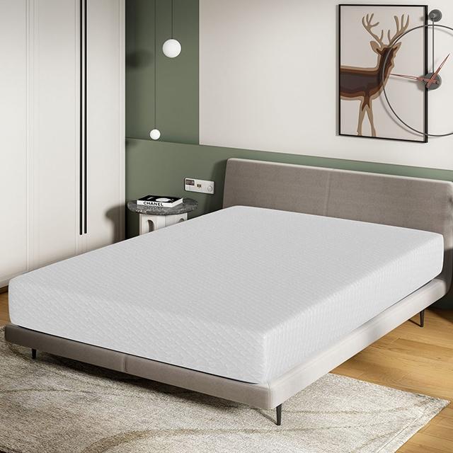 Artemisia 10" Memory Foam Mattress White - LATIN HOME FURNITURE - (POMONA,CA)