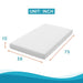 Artemisia 10" Memory Foam Mattress White - LATIN HOME FURNITURE - (POMONA,CA)
