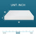 Artemisia 6" Memory Foam Mattress White - LATIN HOME FURNITURE - (POMONA,CA)