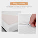Artemisia 8" Memory Foam Mattress White - LATIN HOME FURNITURE - (POMONA,CA)